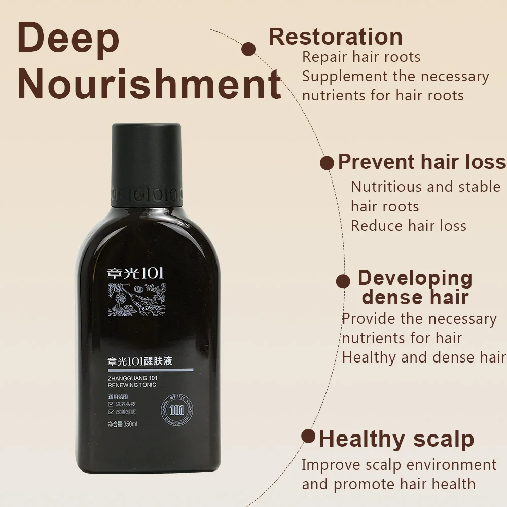 ZHANGGUANG 101 Renewing Tonic Fabao Follicle Nourishing Tonic Chinese Medicine Therapy Scalp Serum Herbal Essence 100% Original
