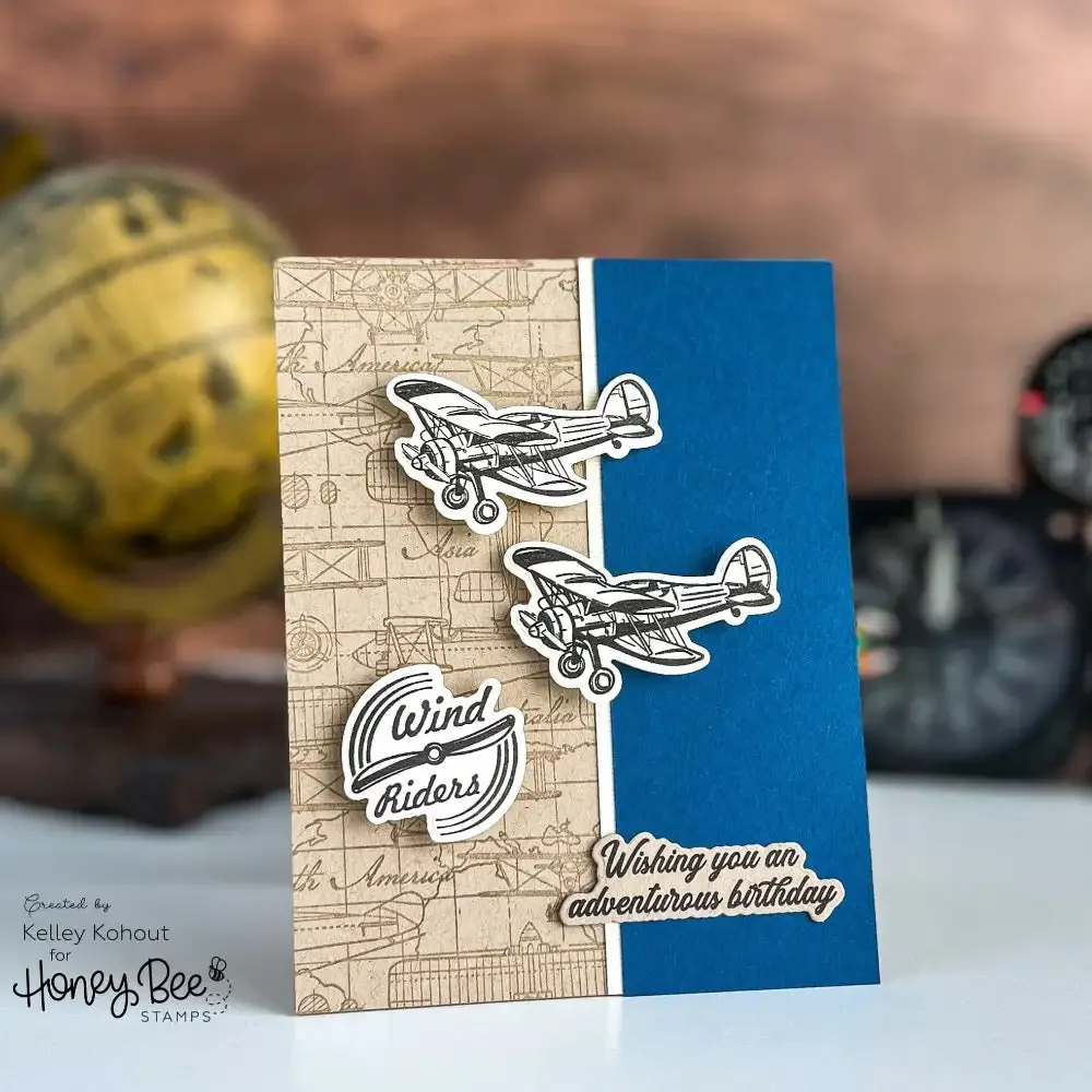 Aviator Tool Clear Stamps For DIY Greeting Card Making Scrapbook Craft Paper Decoration Handmade Gift New Arrival 2024 Summer