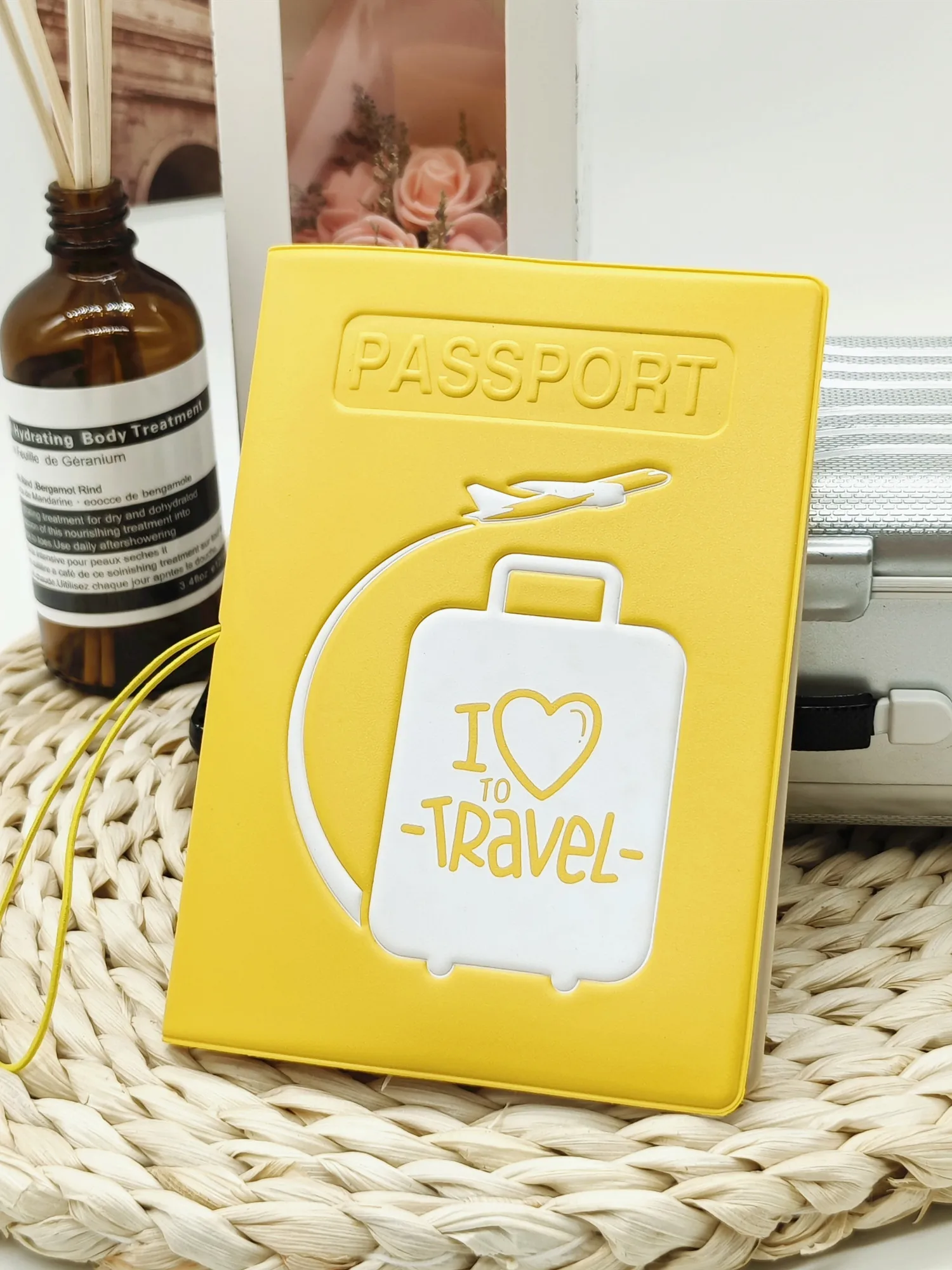 

1 шт. Креативный 3D-чехол для паспорта «Я люблю путешествовать» — дорожные аксессуары для авиаперелетов для женщин, мужчин и студентов