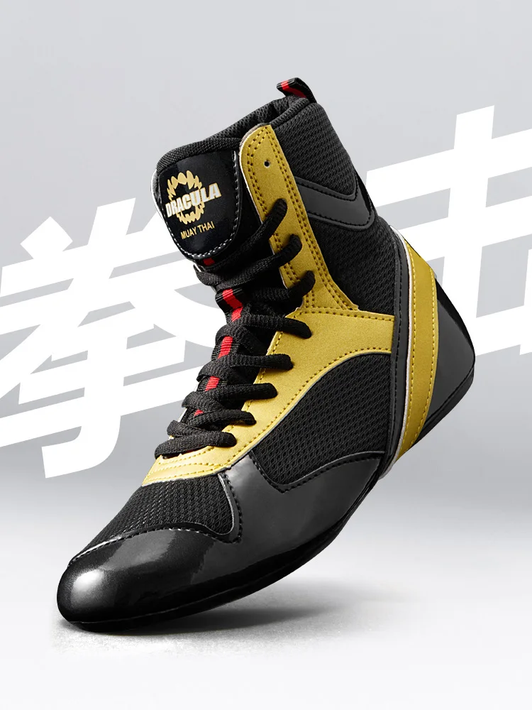 

Men's Professional Wrestling Shoes Comfortable Boxing Shoes & Combat Footwear Unisex Training Shoes & Wrestling Footwear