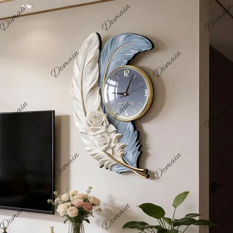 ZL Fashion Creative Wall Clocks Digital Luxury Living Room Modern Bedrooms Clock Wall Restaurant Reloj De Pared Room Decorations