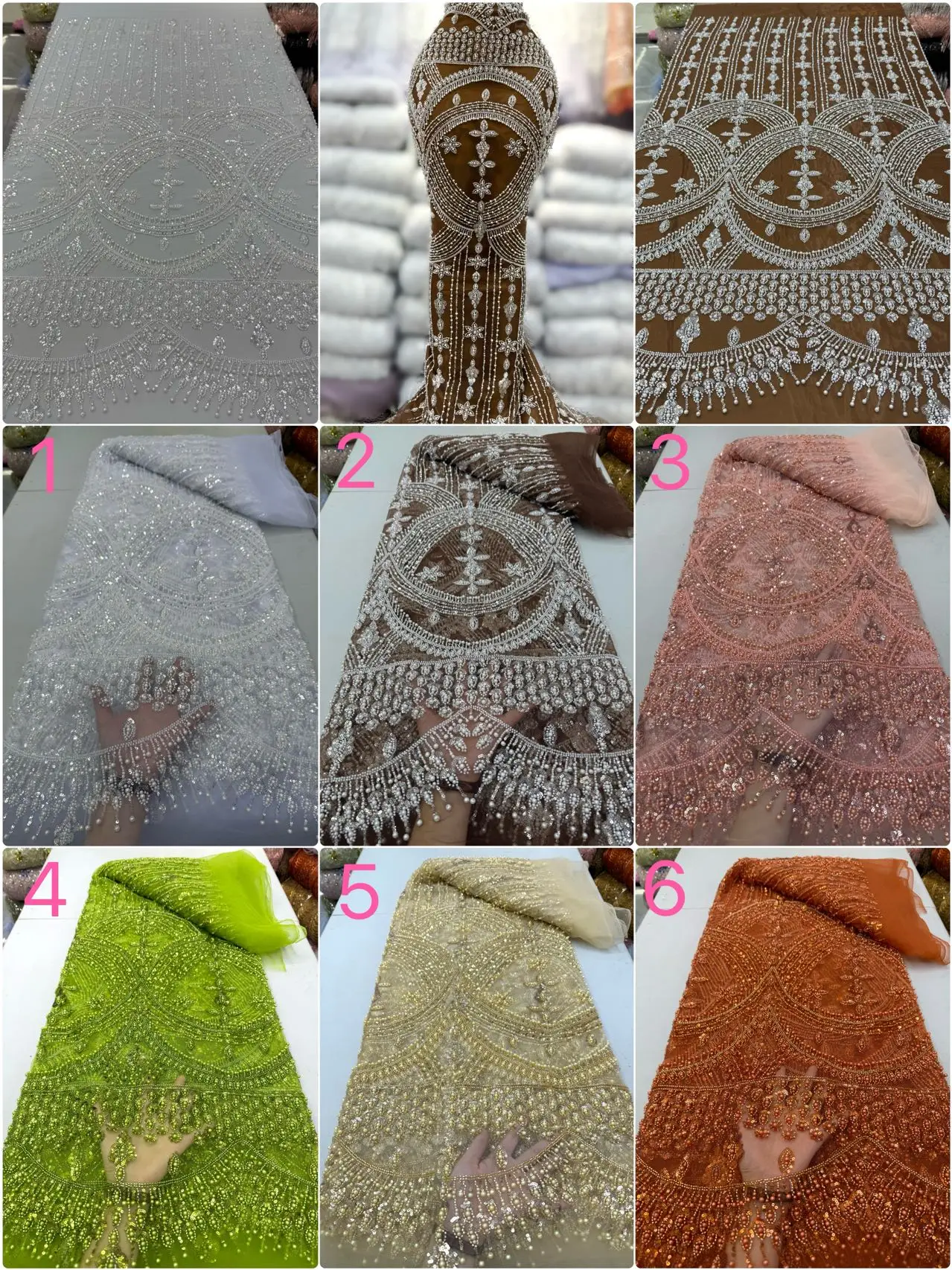 Tela de Encaje Africana de Luj - Sewing Net reseña y precio