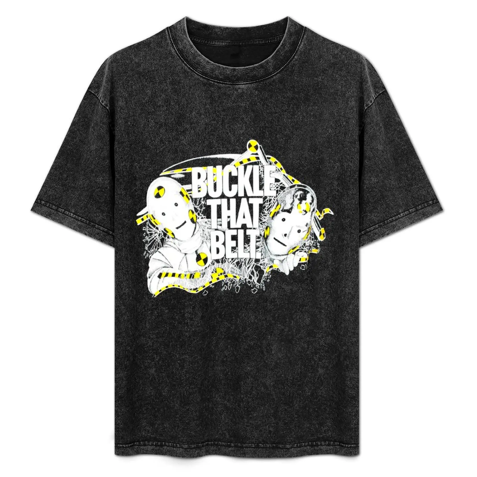

80's Buckle That Belt T-Shirt Plus Size Summer Casual T-Shirt