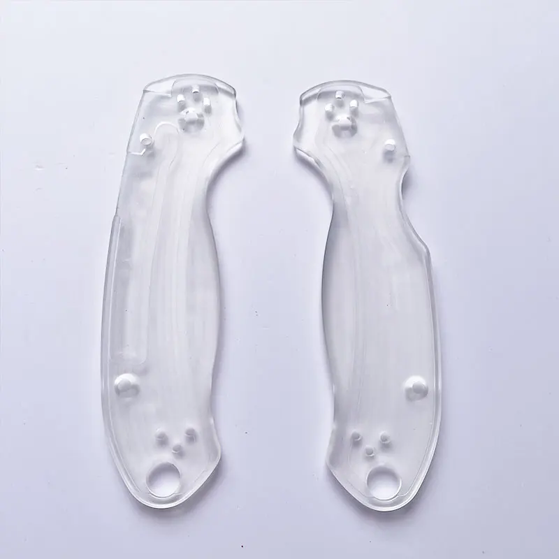 Parche de acrílico transparente Para Cuchillo de araña, Material de parche, accesorios de modificación DIY, Para 3 C223, 1 par, nuevo