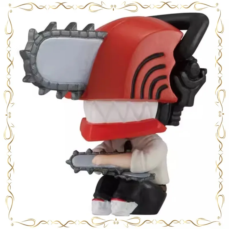 

BANDAI Makima Tuck Sit Still Modeling Gashapon Collection Ornament Q-version Action Figure Model Toys