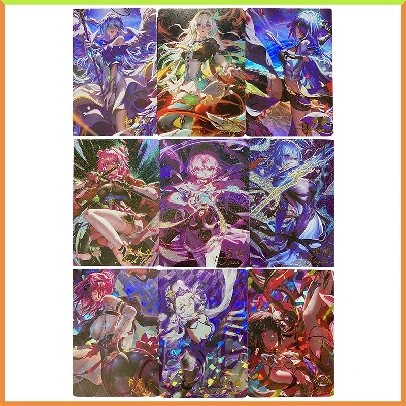 Anime Goddess Story DIY ACG Game Cards Kafka Firefly Jingliu Fu Xuan March 7th Toys for boys Collectible Cards Birthday Present