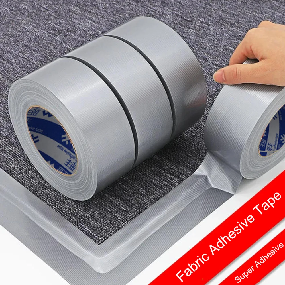 

10M/Roll Super Adhesive Fabric Adhesive Tape for Carpet, Floor, Waterproof Adhesive Tape for Pipe Repair
