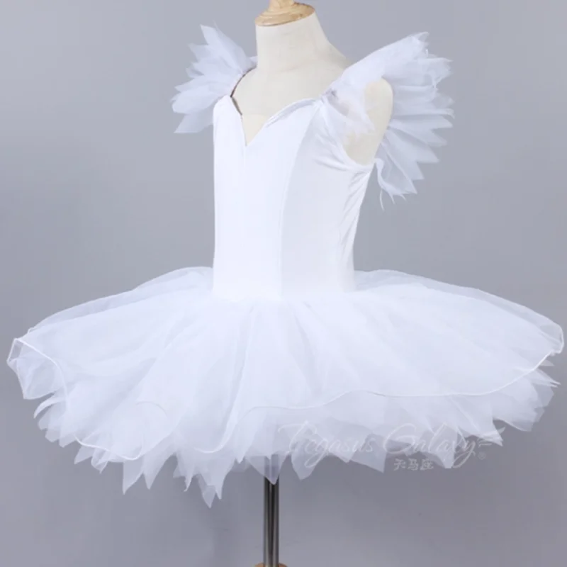 Crianças meninas profissional ballet desempenho collants ginástica tutu bodysuit saia roupa para ballet dança collant