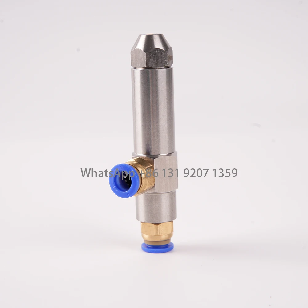 

Multiple Caliber Flow Stainless Steel Waste Oil Burner Nozzle Siphon Conical Air Atomization Nozzle