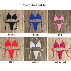 Hohe Taille Bikini Sexy Tanga Bikini Set weibliche Druck brasilianische Badbikini Schwimmbad Fakten Fakten 6 Hauptverkaufsring Kate - №3