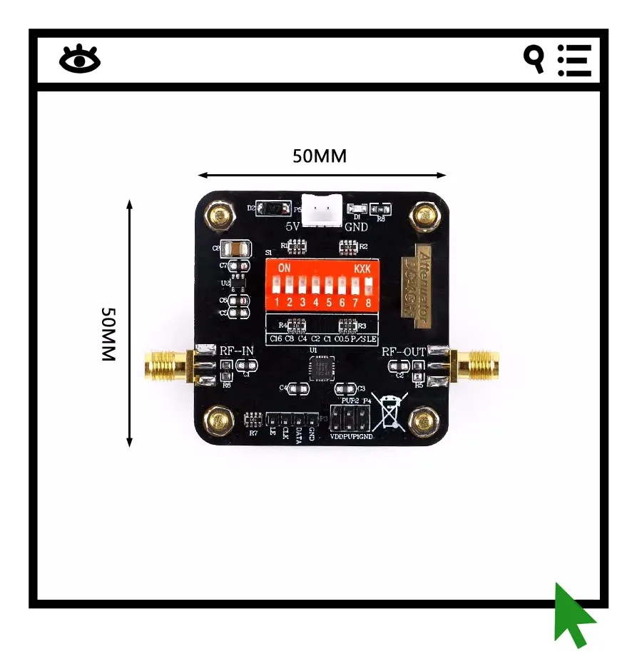 pe4302-デジタル-rf-減衰器モジュール、広帯域、高減衰精度、高直線性、dc-4000mhz