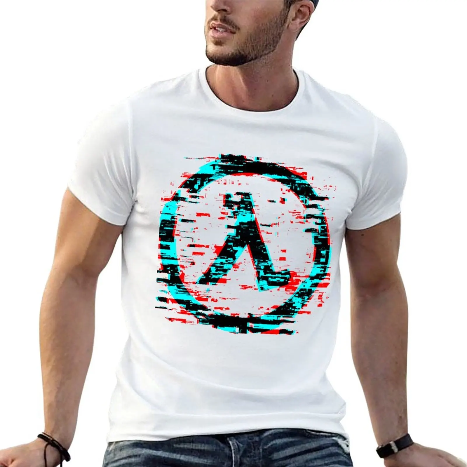 Half Life - Glitch T-Shirt customs design your own funny meme t-shirts clothing for men