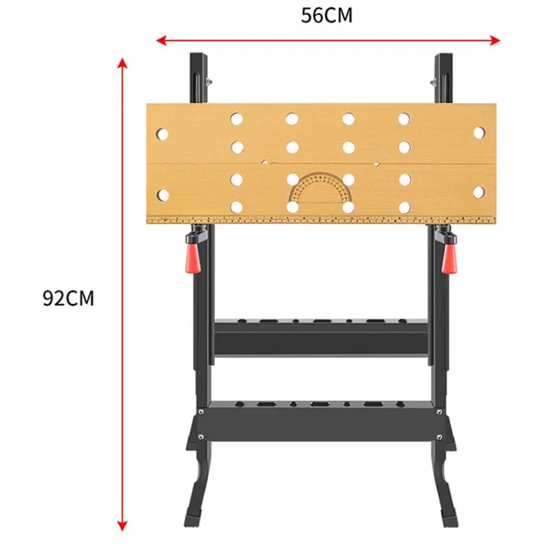 Portable Folding Carpentry Workbench Multifunctional Woodworking Table Table Saw  Woodworking Saw Table Decoration Tools