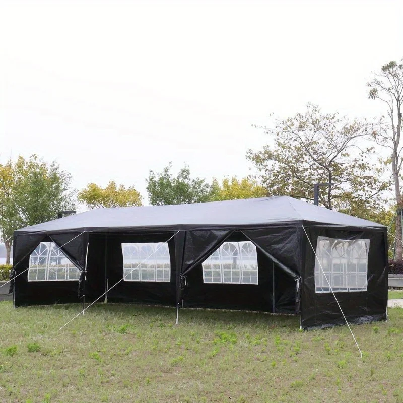 

10'x 30' 8 Walls Canopy Tent Party Wedding Patio Gazebo Outdoor Camping BBQ