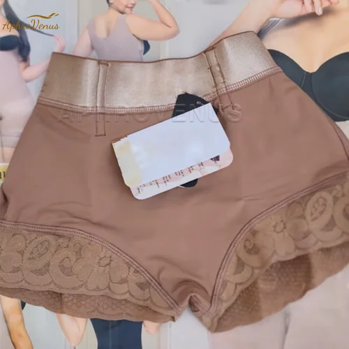 Fajas Colombiana con Control de barriga para mujer, pantalones cortos levantadores de glúteos, fajas de reloj de arena, ropa interior moldeadora de cintura