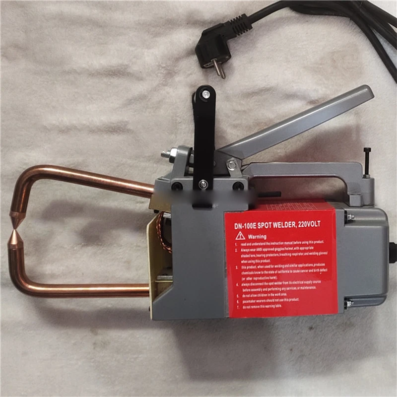 DN-100E Handheld Portable Spot Welder Bridge Bellows Steel Belt Connection Machine Butt Welder Automobile Sheet Metal