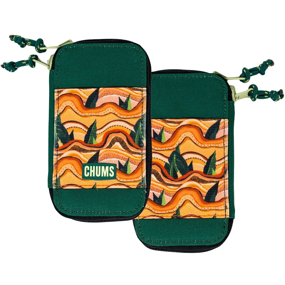 

Free ShippingReversi Polyester Wallet – Reversible Zippered Pouch for Men and Women (Tree Waves)