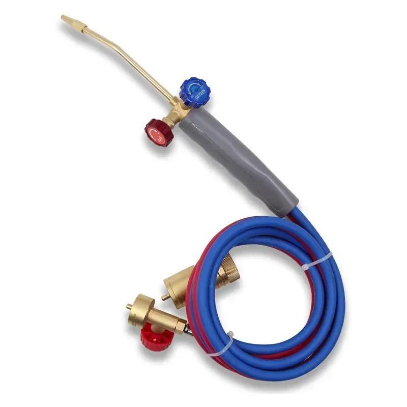 Light Weight Brass Oxygen MAPP/Propane Gas Welding Torch For  Brazing Soldering(cylinder Not Included)