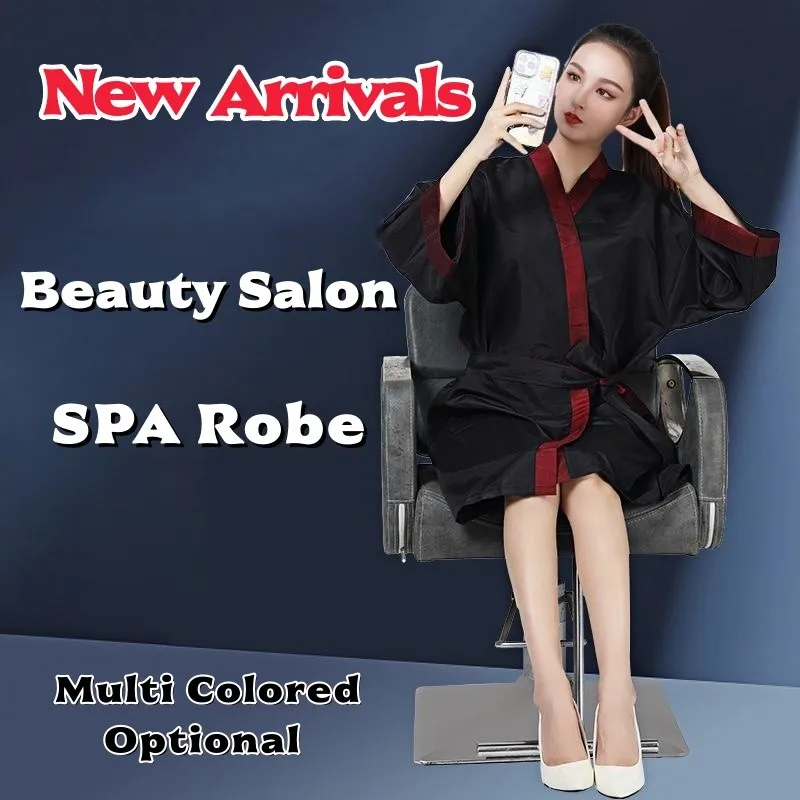 Waterproof Breathable Non Stick Hair SPA Robe CuttingHair Apron Barber Shop Specific Tools Nail Art Beauty Hairdressing Workwear