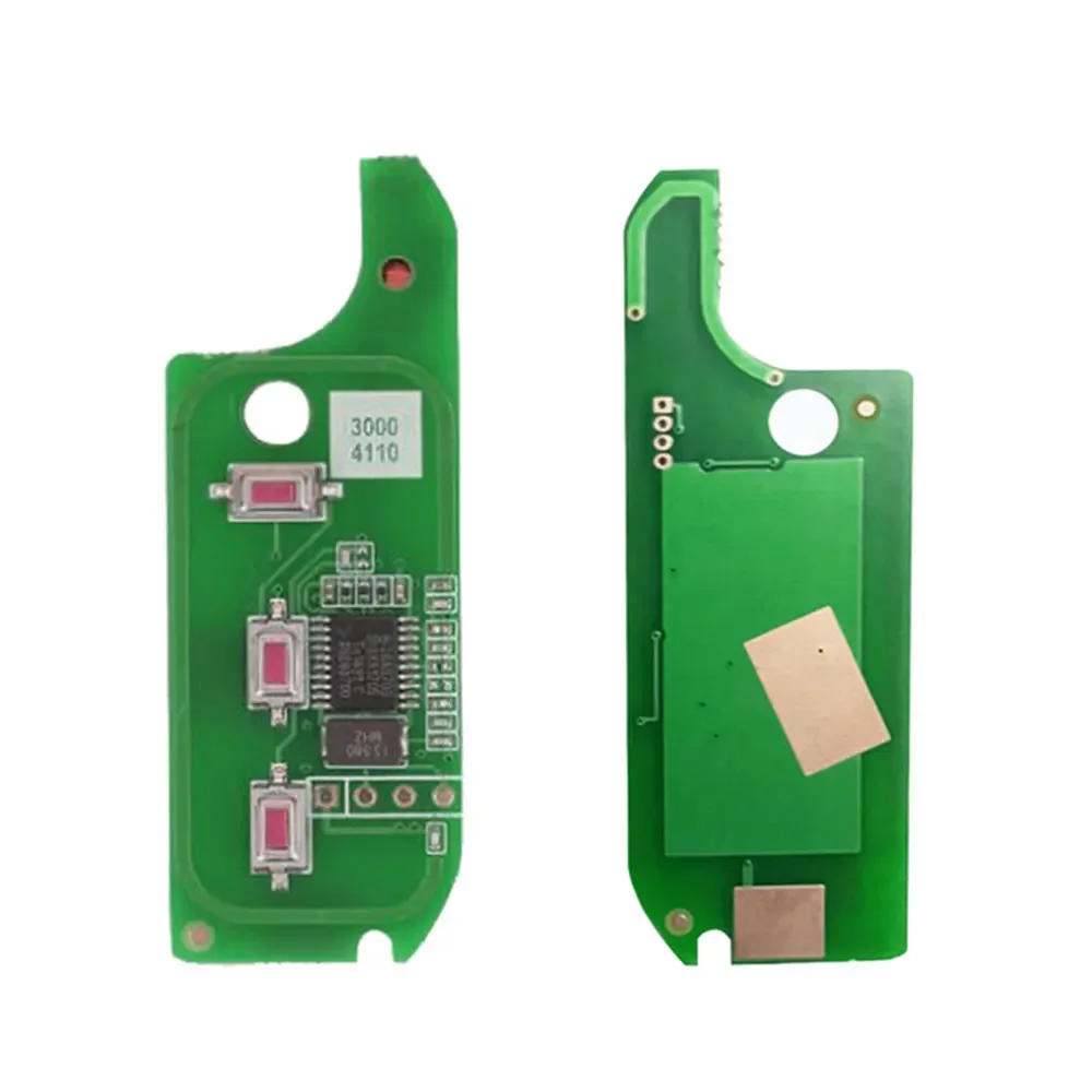 XNRKEY Remote Car Key PCB Board with PCF7946 Chip 315/433Mhz Fiat for Dehilp/Marelli BSI System Replace 3 Button  Key PCB