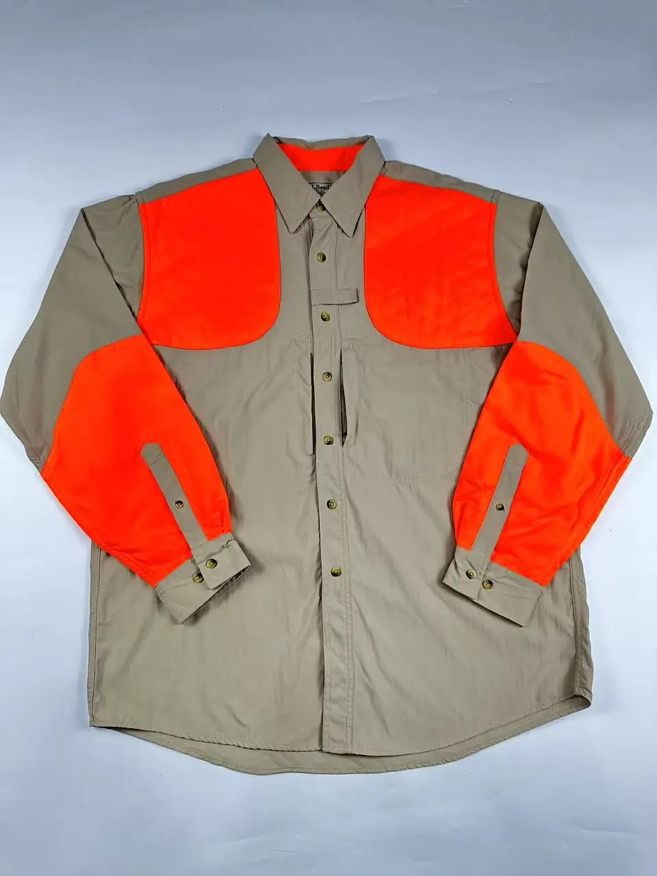 

Мужская демисезонная охотничья куртка большого размера с цветными вставками, многофункциональная рабочая одежда с длинными рукавами на пуговицах