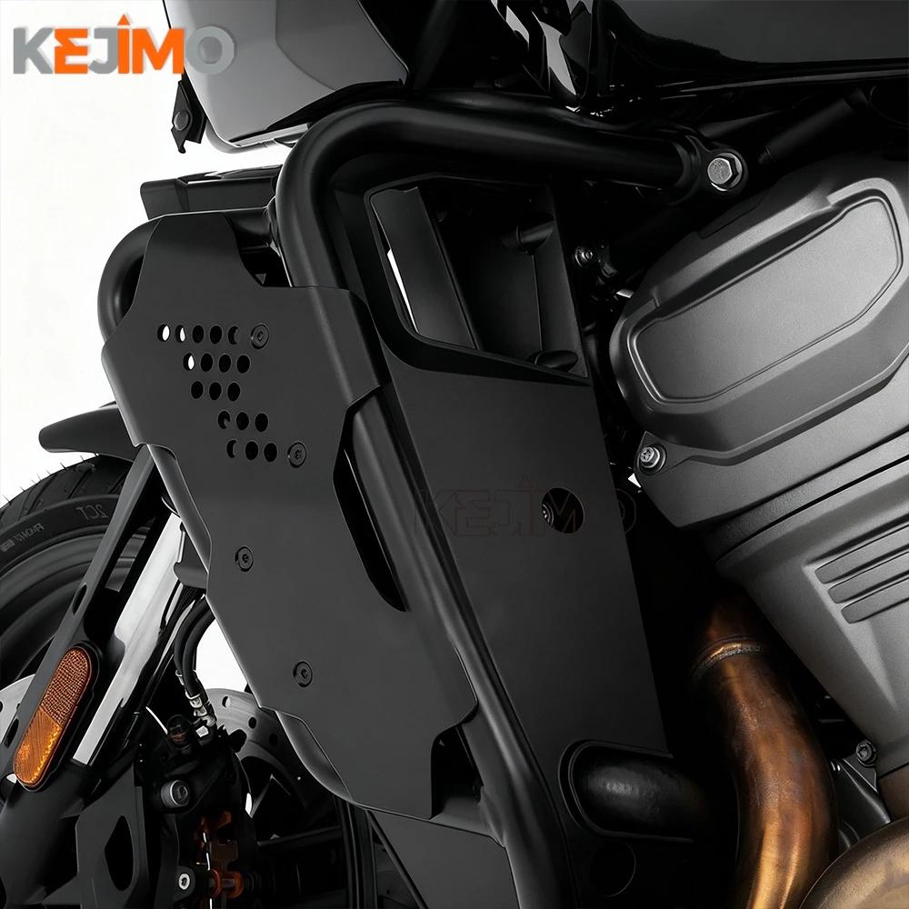 

FOR Pan America 1250 S RA1250 PA1250 2021 - 2023 Engine Crash Bar Protection Bumper Frame Protector Cover Cylinder Head Guards