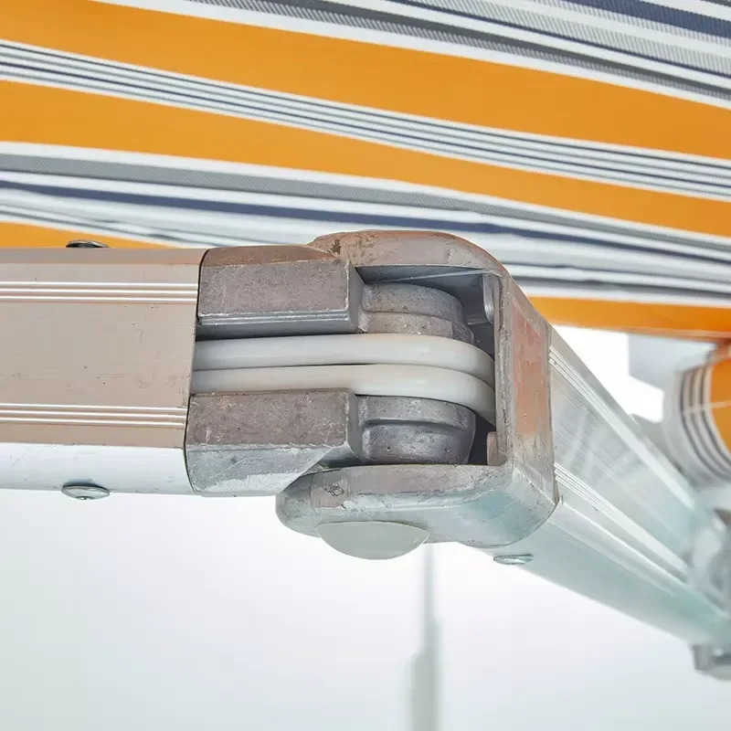 Custom Manual or Motorized Retractable Awning for Outdoor Sunshade for Tenda Da Sole a Bracci Su Motorizzata Manuale