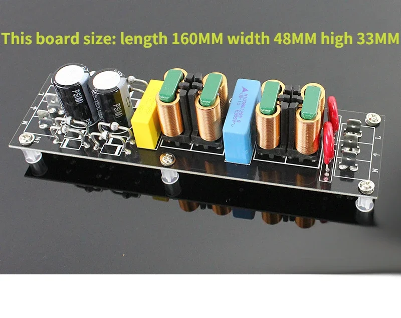 Rechttrekken Efficiënte Emi Filter 15a Hoogfrequente Filtermodule Filter Dc Component Power Purifier