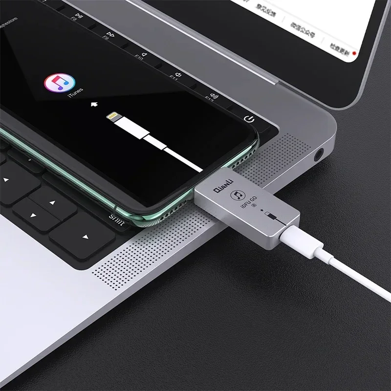 Qianli IDFU GO 3 Fast-Recovery Booster Cable 2.8 Second Quick Startup DFU Adapter For iPhone 15 Series Purple Screen Repair Tool