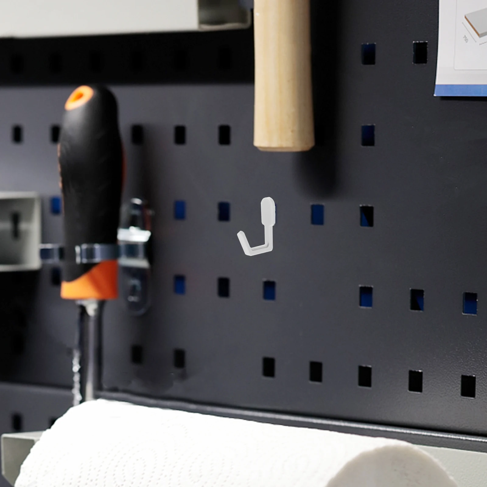 

20Pcs Pegboard Hooks Durable Hangers Tool Storage Organizer for Garage Workshop Shelving Tool Storage Hooks Pegboard Hook