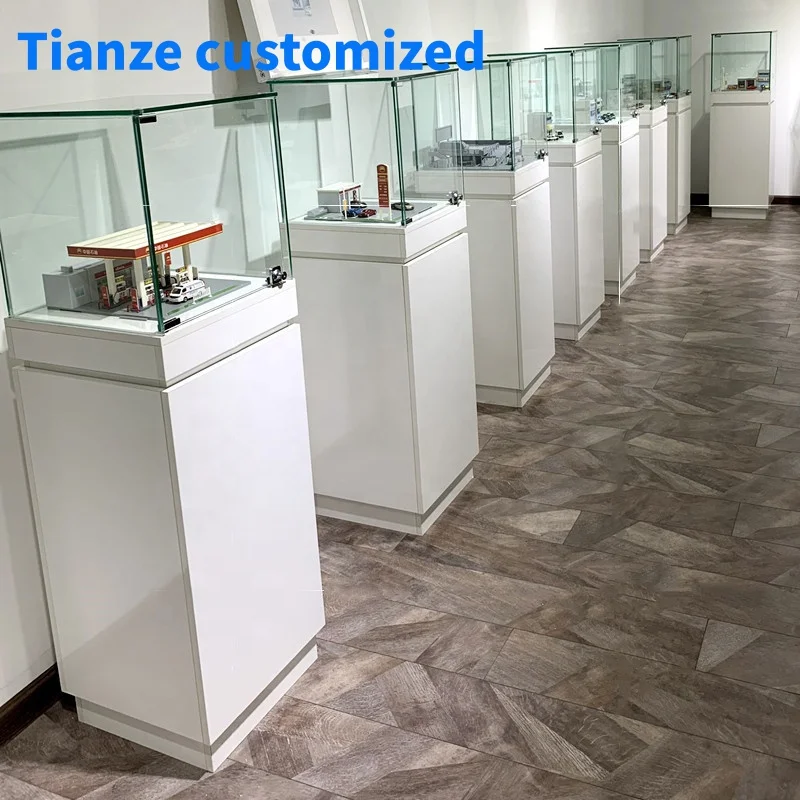 （customized）Low Price Jewelry Display Vitrine Showcase Cabinet Retail Tower Showcases