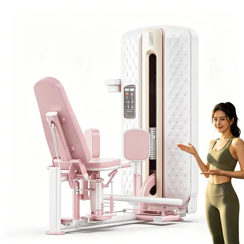 Commercial Inner & Outer Thigh Machine Dual Function Hip Adduction Abduction Equipment for Strength Training Equipment