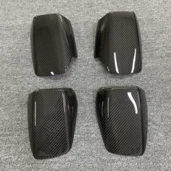 4Pcs Real Dry Carbon Fiber Air Condition Vent Cover Trims For Lamborghini Huracan LP610 LP580 EVO Coupe Spyder