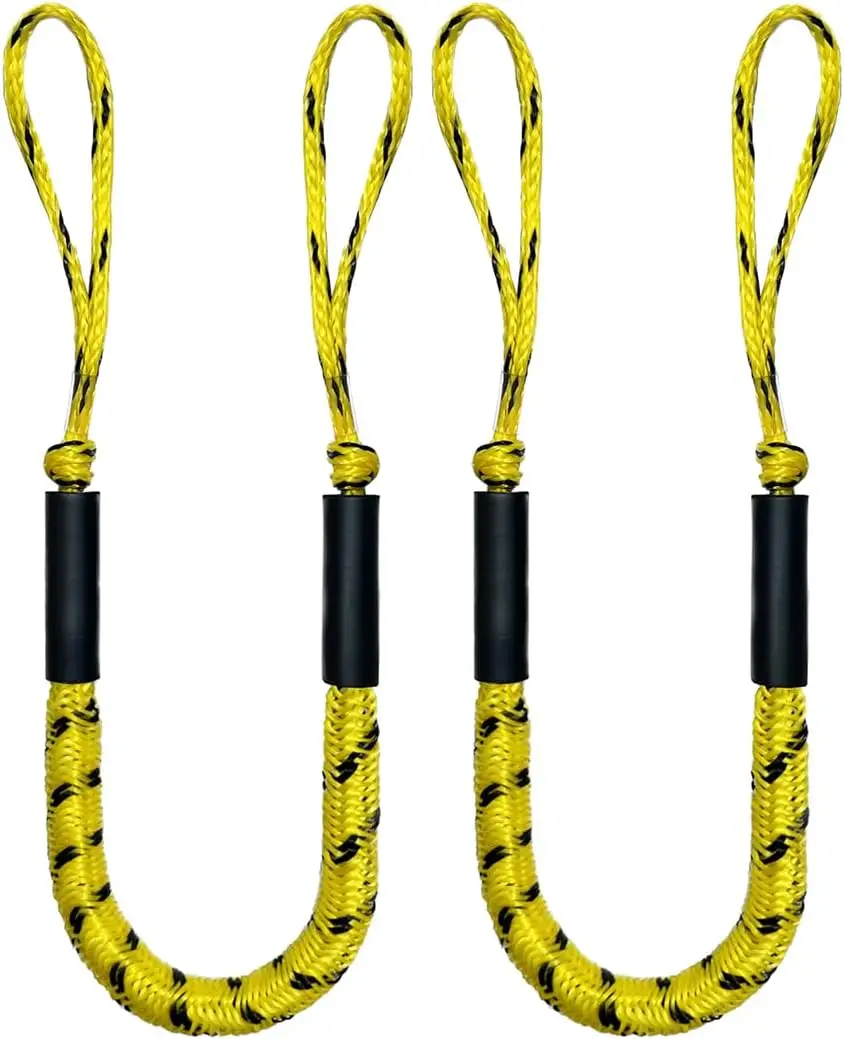 

Boat Bungee Dock ,Mooring Rope,Marine Anchor Line Boat Supplies Accessory for Docking Pontoon Boat,Bass Boat,Kayak,Watercraft