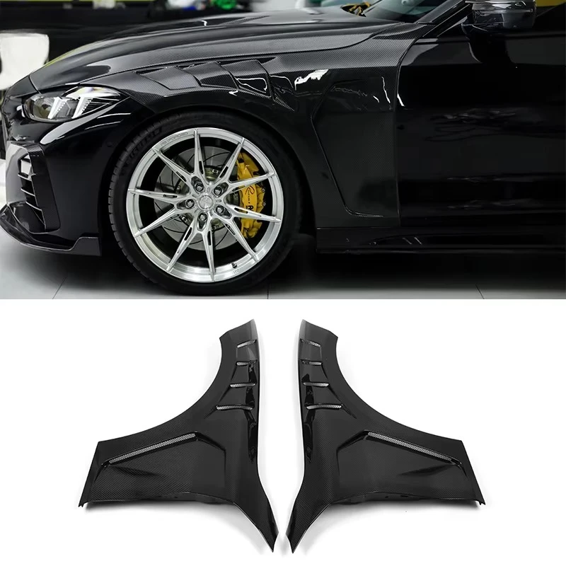 

High Quality Dry Carbon Fiber N Style Vented Front Fender for 4 Series G22G23 Upgrade Replacement Front Fender KiT