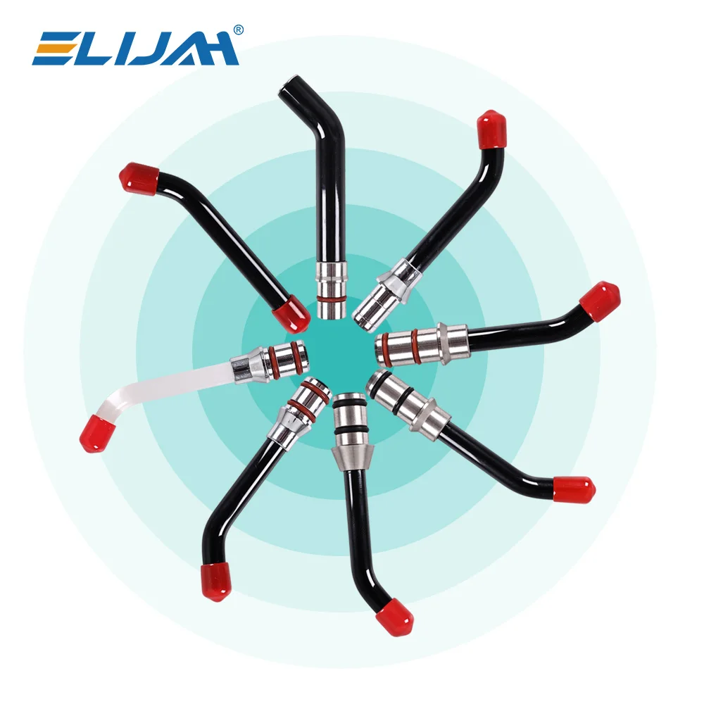 

ELIJAH Универсальные светодиодные наконечники для стоматологической полимеризационной лампы со всеми типами насадок для стержней из волокна для отбеливания зубов, стоматологические инструменты