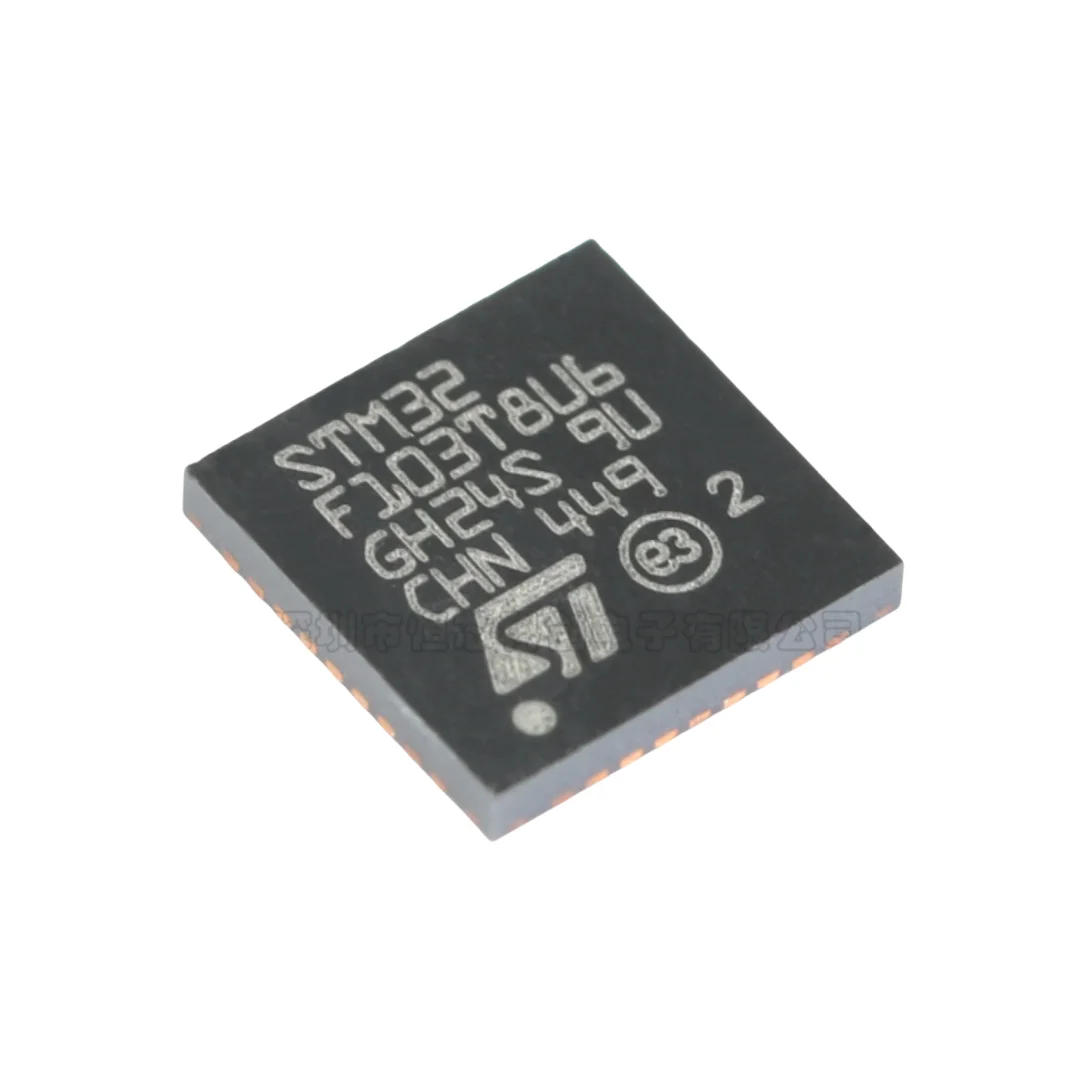 Original genuine goods STM32F103T8U6 VFQFPN-36 ARM CortexM3 32-bit microcontroller MC