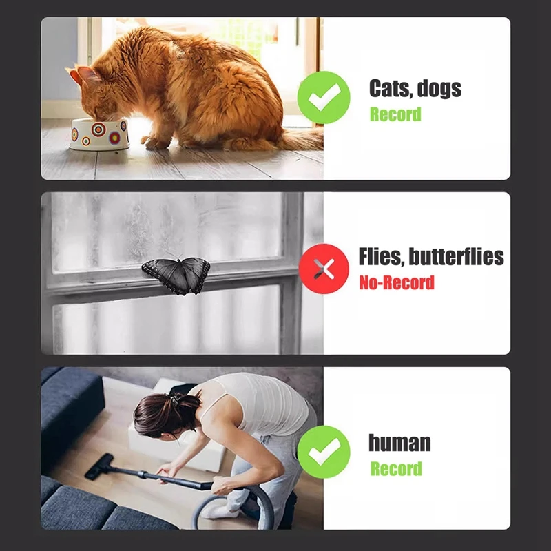 Портативная камера 2-мегапиксельная мини-камера с аккумулятором, Wi-Fi с длительным режимом ожидания, внутренний PIR-датчик движения