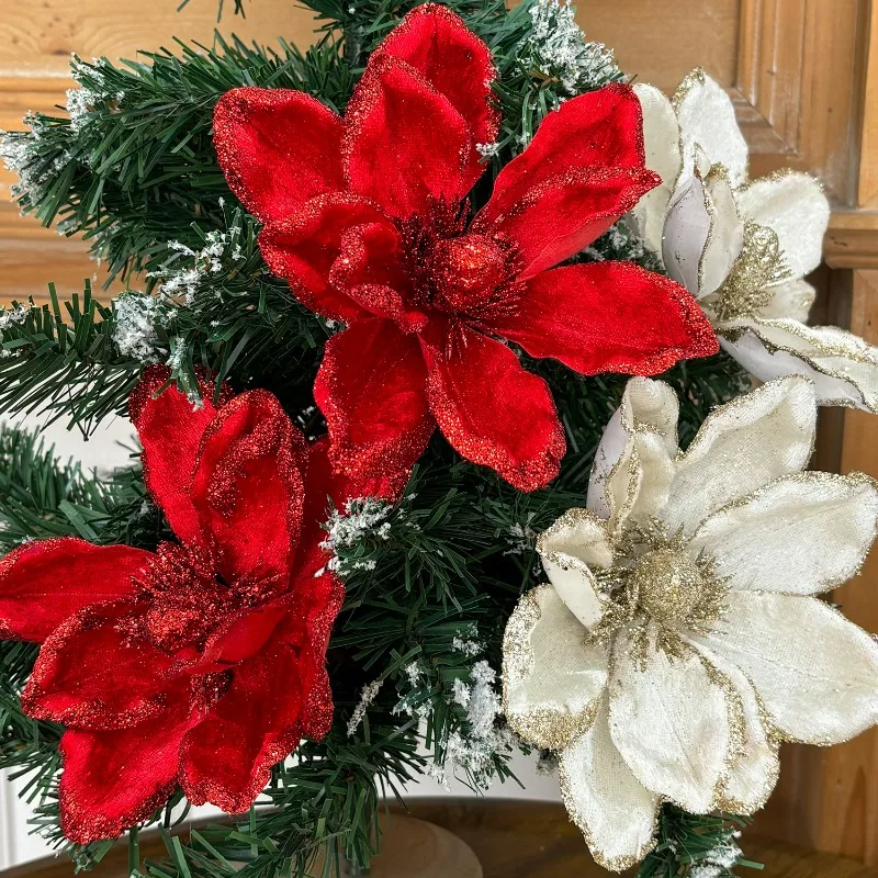 Artificial Christmas Floral Stems for Trees, Wreaths & Garlands 2