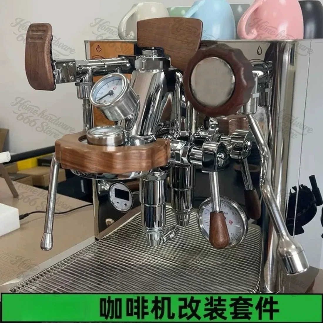 Coffee Machine V3 Modified Steam Knob E61 Brewing Head Anti-scalding Ring Accessories