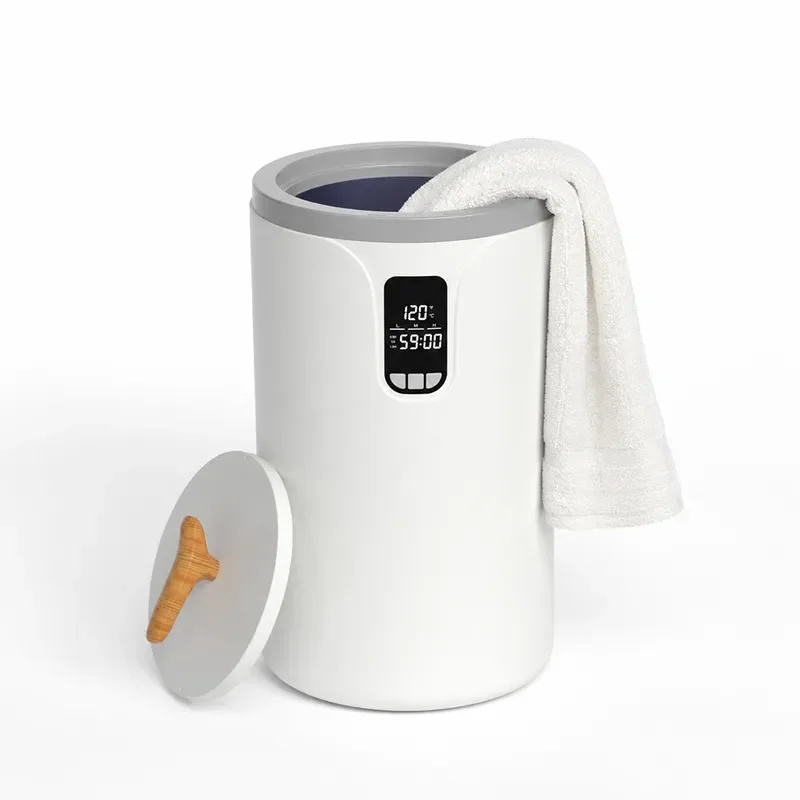 20L Electric Towel Warmer Bucket with LED Display Fast Heating Large Capacity Home Bathroom Appliance for Soft Warm Towels