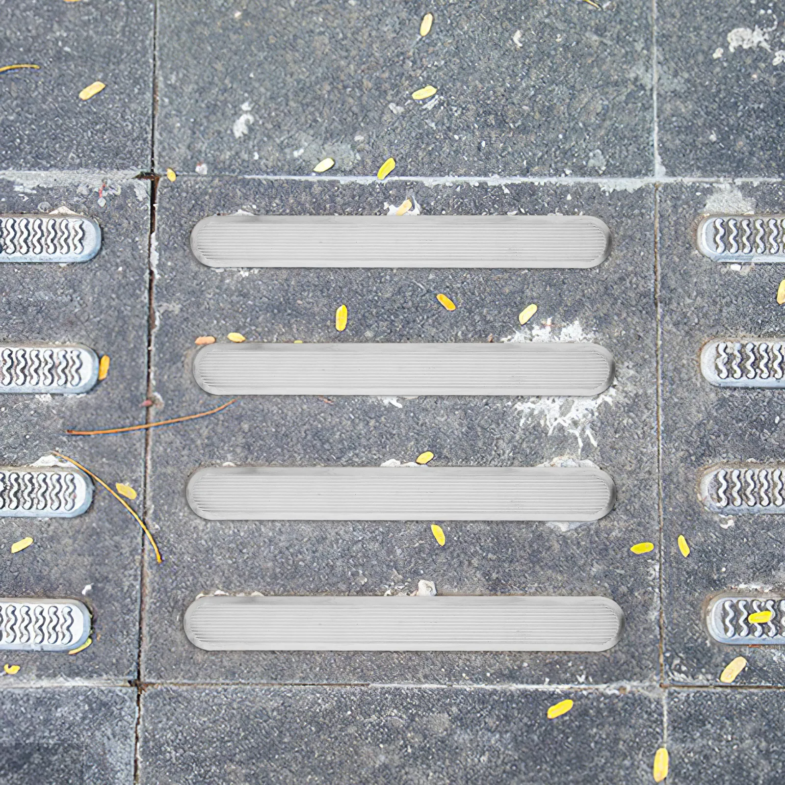 4pcs-tactile-paving-strips-stainless-steel-safe-guidance-for-visually-impaired-sidewalks-airports-transit-areas-blind-road-tiles