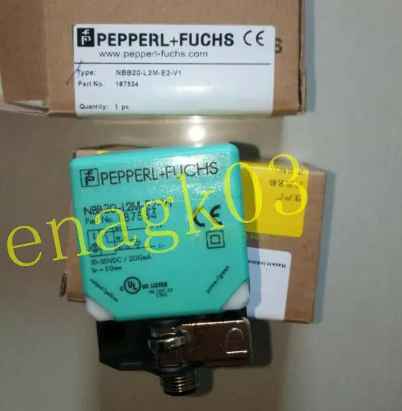 2 buah Sensor jarak induktif NBB20-L2M-E2-V1 pepple + H2S asli