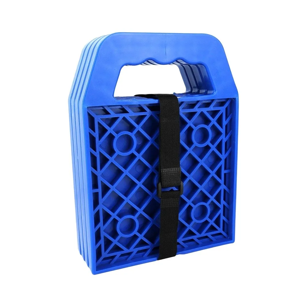

4PCS RV Support Plate Jack Stabilizing Base With Non-Slip Design Each Plate Supporting Up To 3 Tonnes