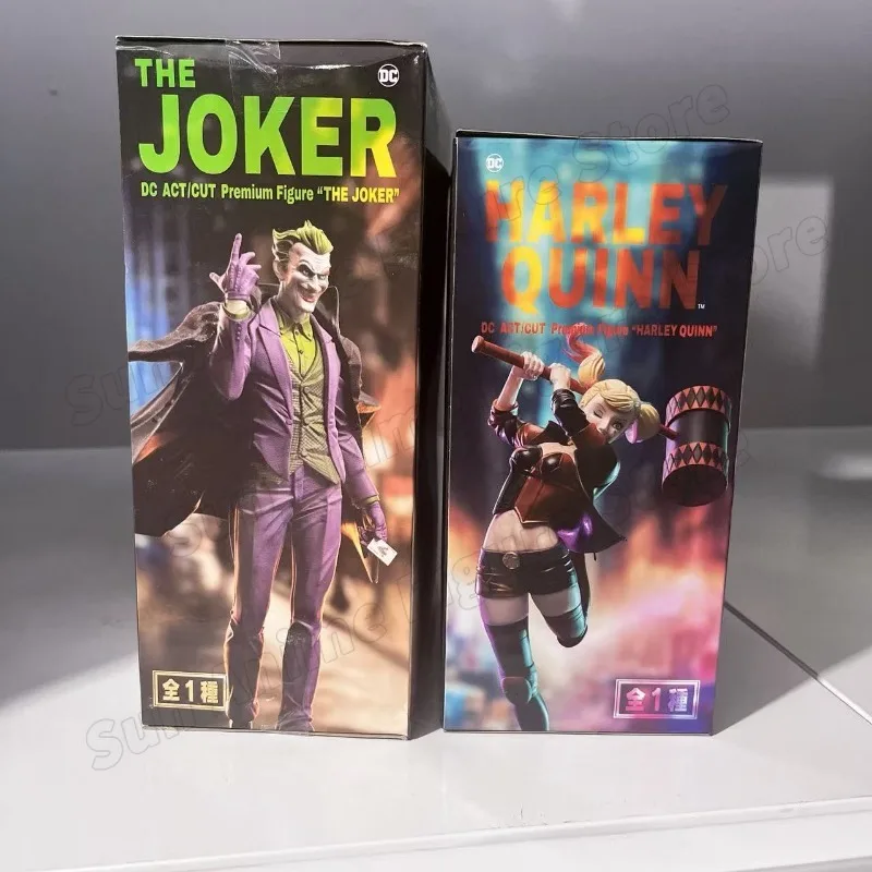 

24-часовая доставка, оригинальная модель Marvel DC ACT/CUT PremiumM FIGURE THE JOKER / HARLEY QUINN, коллекция игрушек, украшение
