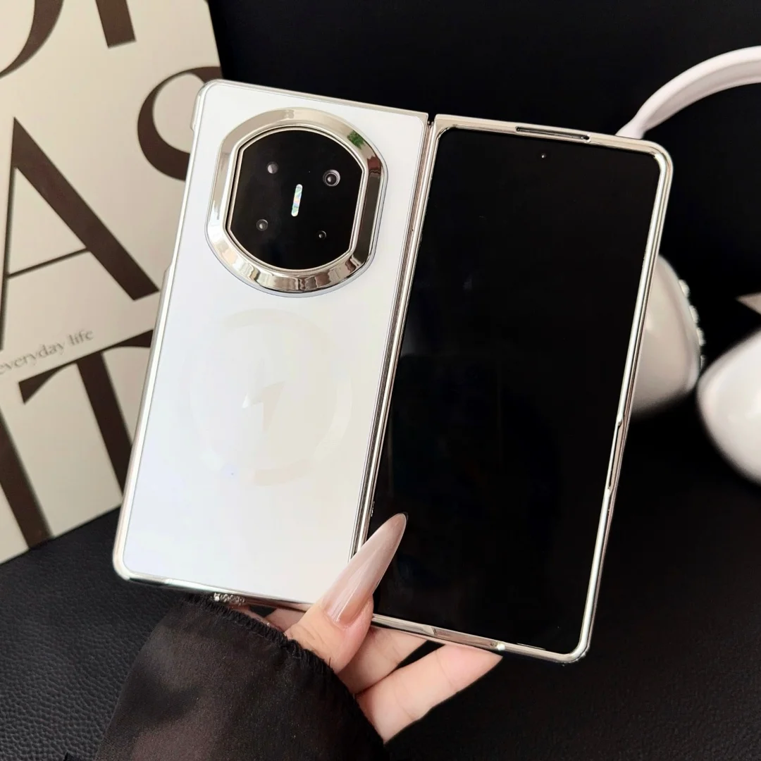 For Huawei Mate X7 X6 X5 X3 Case Shockproof Protector Fashion Plated AG back Lightning Magsafe Circle Protector Phone Cover view 3