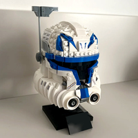 2025NEW Space Wars Captain Rex Helmet Building Blocks Stormtrooper Vader Helmet Model Assembled Brick Toy Gift For Kid Boy Adult