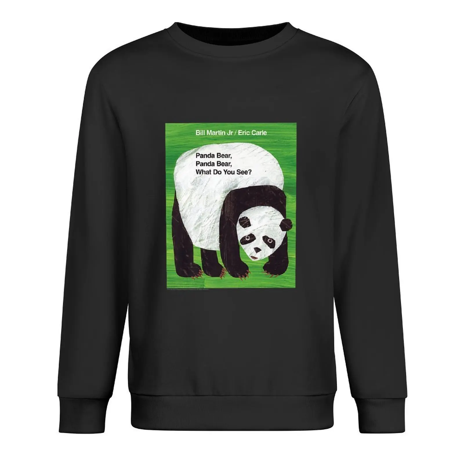 

Eric Carle Panda Bear What Do You See Pullover korean autumn clothes men clothing men's winter sweater graphic sweatshirts