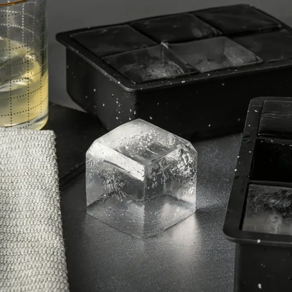 2er-Pack Eiswürfelschalen aus Silikon