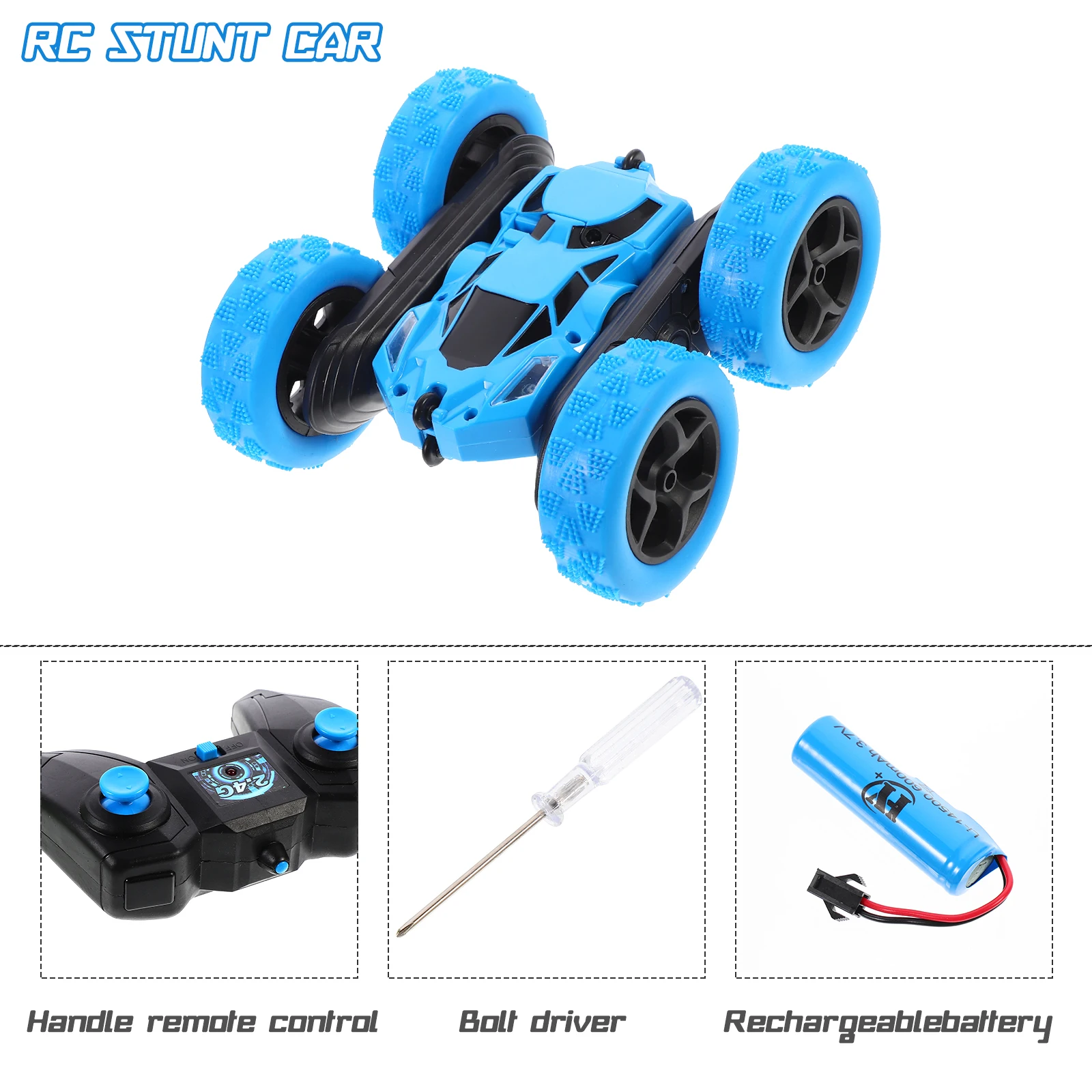 Auto Rc Off-road 360° °   Flips roterende voertuigen Dubbelzijdig model Kinderspeelgoed Speciale auto's Speelgoed